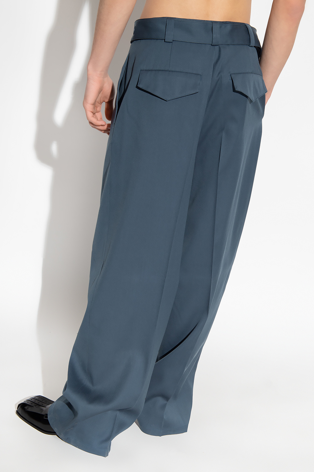 front trousers | JIL SANDER Pleat | Men's Clothing